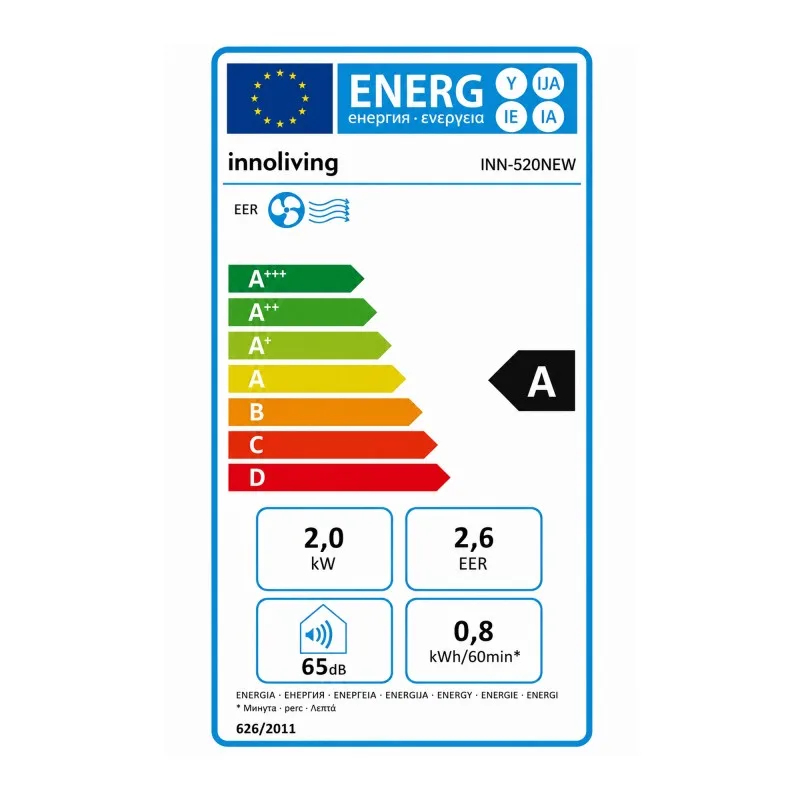 Climatiseur mobile - 7000 BTU/h - 3 fonctions - miniature 7 - Zenkaa