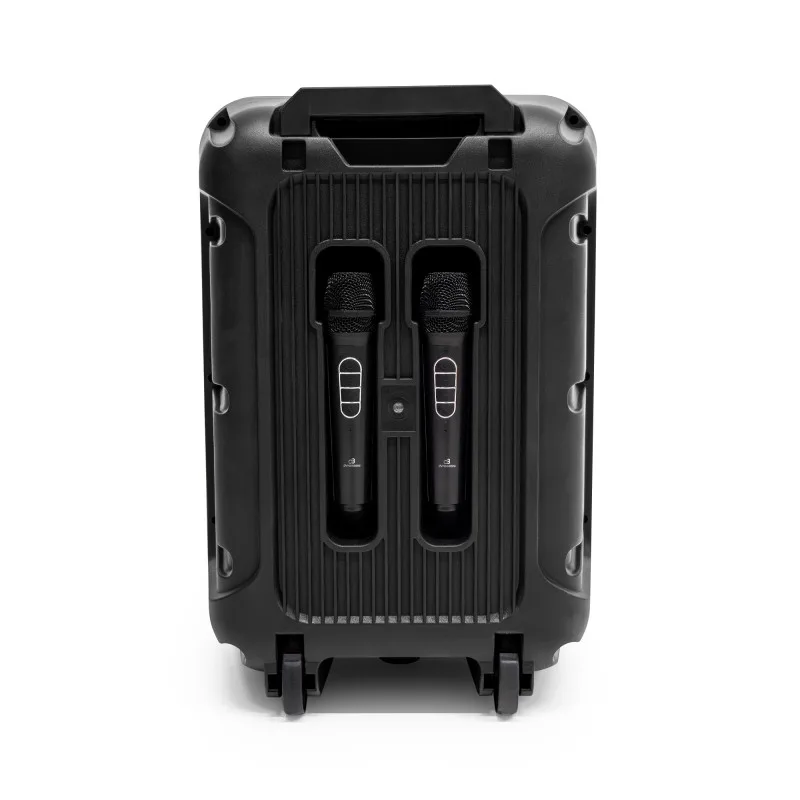 Dynabass - BOOMLED X - Enceinte karaoké portable - 2 micros et télécommande - Bluetooth - LED RGB - miniature 5 - Zenkaa