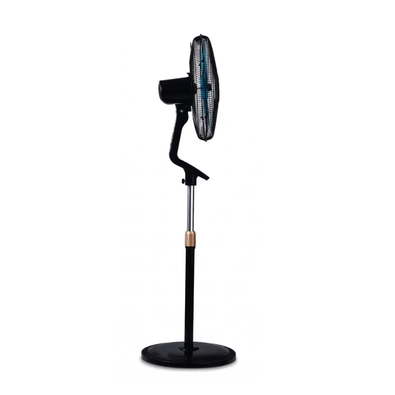 Ventilateur sur pied noir 45 cm - 75 W - Télécommande - Base solide - miniature 3 - Zenkaa
