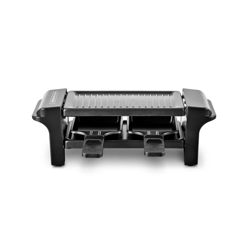 Kitchencook - RC_RIGI_BLACK - Noir - Raclette Grill 2 personnes - 350 W - miniature 2 - Zenkaa