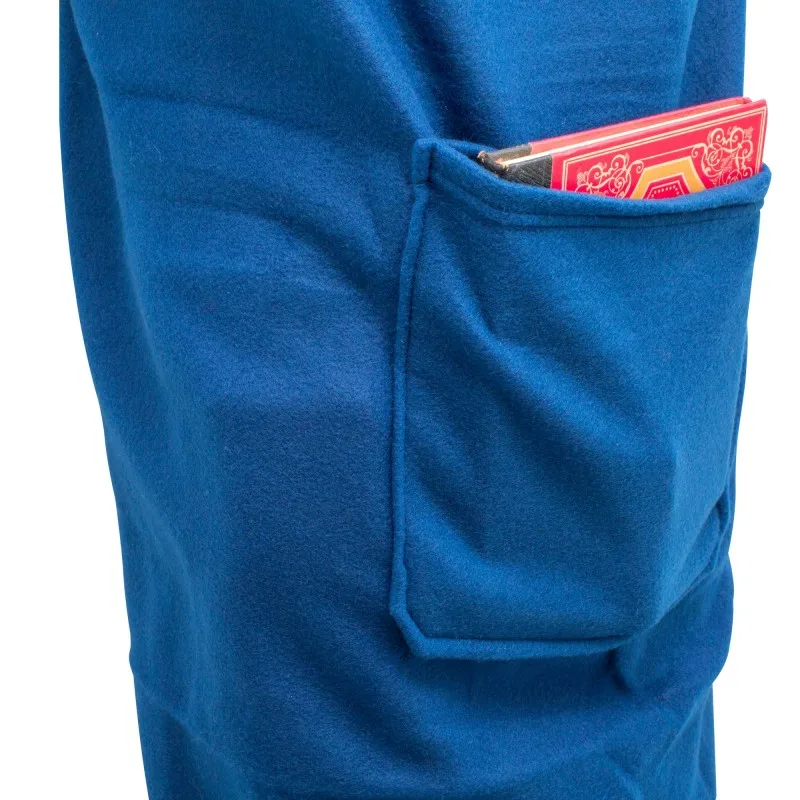 Plaid confort polaire avec manches et poche téléphone bleu PCP1914 de la marque Garnier - miniature 5 - Zenkaa