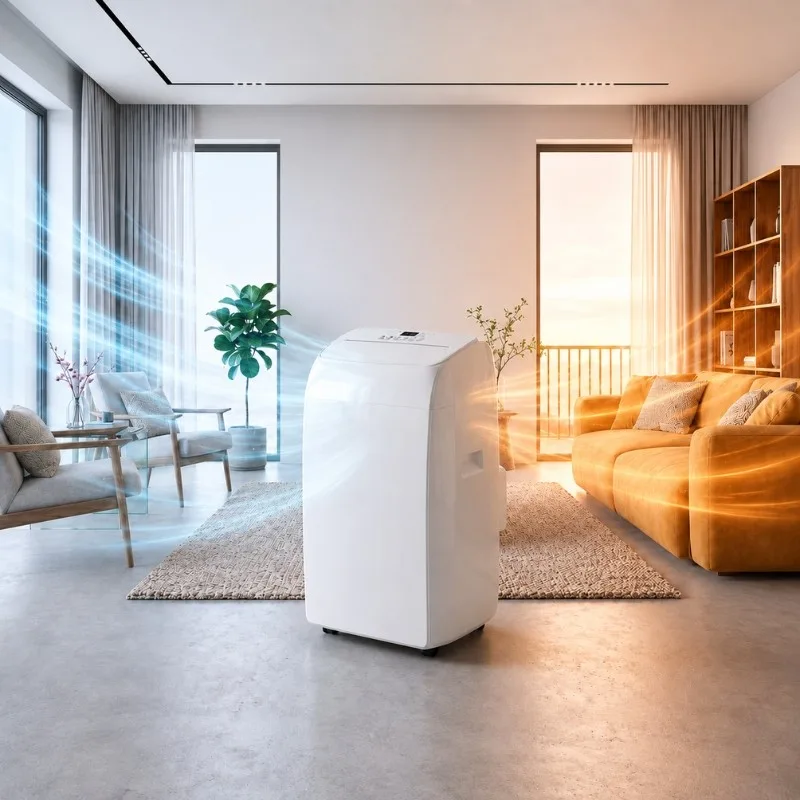 Climatiseur mobile - 12000 BTU - 35 m² - miniature 4 - Zenkaa