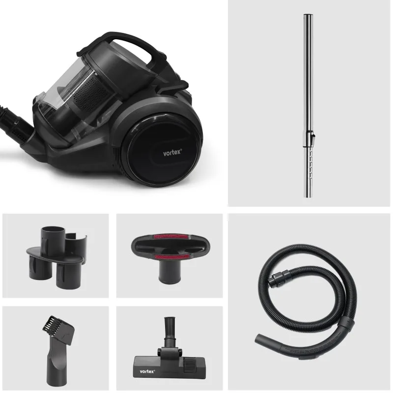 ZIII - Aspirateur sans sac 3L - Technologie cyclonique - 700W - Filtre HEPA - Compact - miniature 3 - Zenkaa