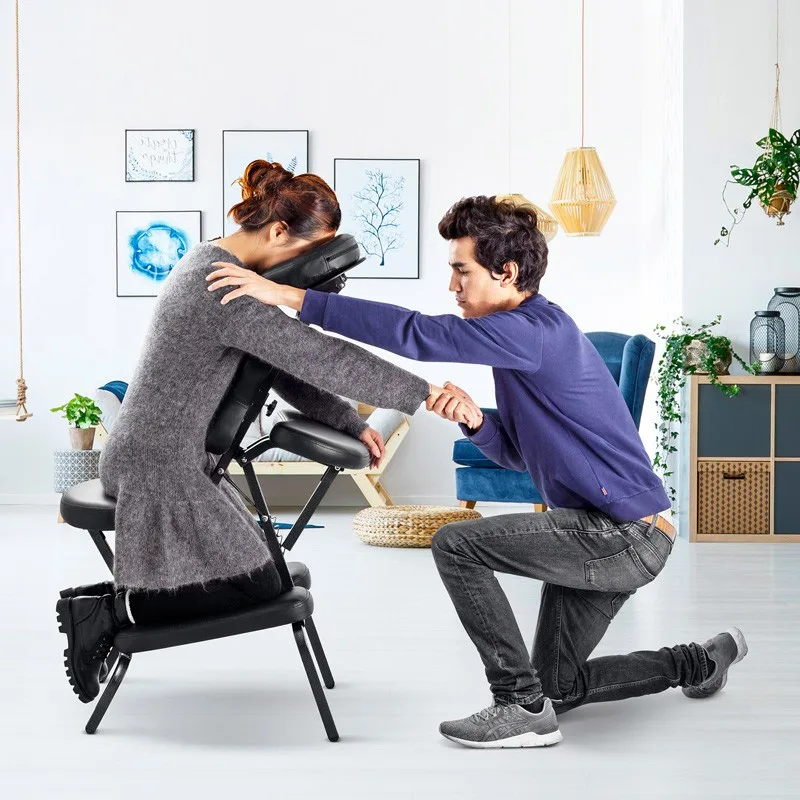 Chaise de massage pliante avec sac de transport CDM120K Yoghi - miniature 3 - Zenkaa