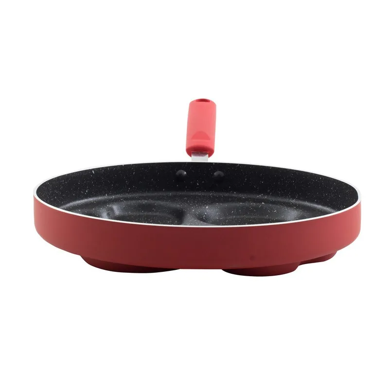 POÊLE 26CM MULTIFORMES CŒURS ET RONDS MODÈLE PCCH26TFSI KITCHENCOOK - miniature 5 - Zenkaa