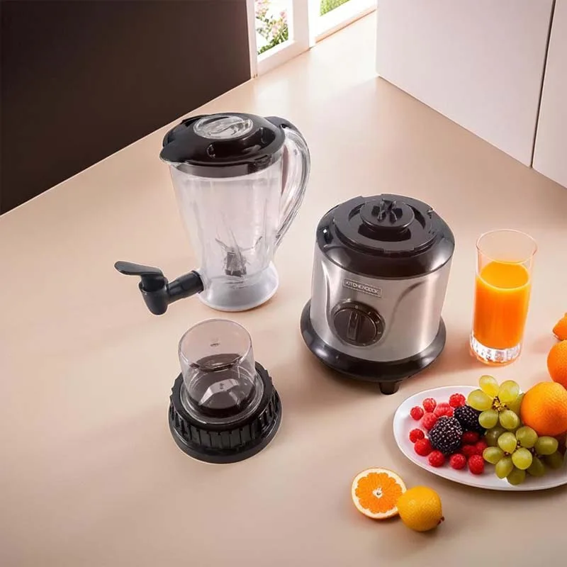 Kitchencook - JUICE HUB - Blender avec mini broyeur - 500 W - Bol 1,5 L - 5 vitesses - miniature 9 - Zenkaa