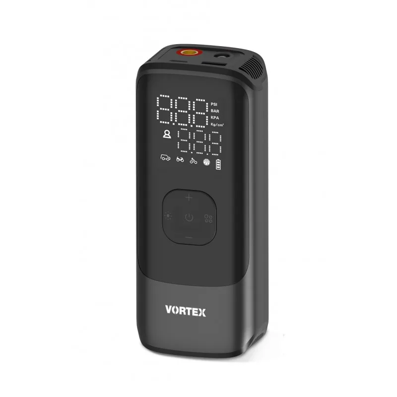 Vortex- AIR SAVER - Compresseur d’air portatif - Powerbank intégrée - Lampe torche LED - 150 PSI - miniature 2 - Zenkaa