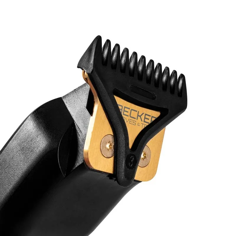 TONDEUSE SANS FIL AVEC LAME EN ACIER INOXYDABLE BMAX NOIRE BECKER - miniature 3 - Zenkaa