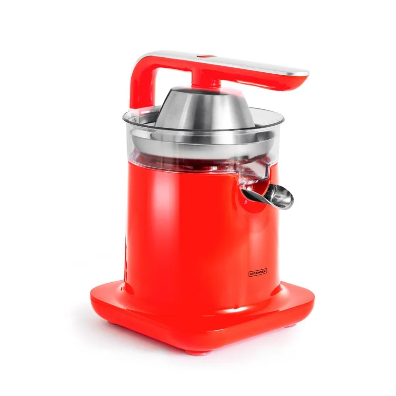 Presse agrumes double cônes et filtre en acier PRESSJUICE rouge Kitchencook - miniature 6 - Zenkaa
