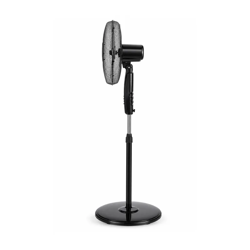 Ventilateur sur Pied avec Télécommande 40 cm – Noir 60W - miniature 4 - Zenkaa