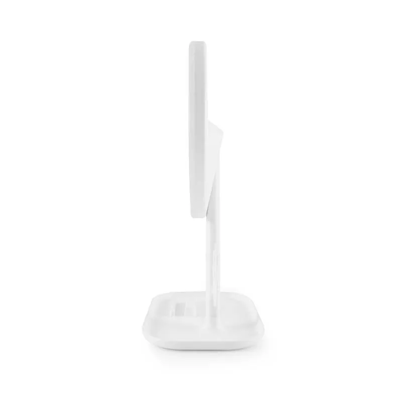 Miroir de table blanc avec LED et porte-bijoux rechargeable MIZO de Yoghi - miniature 9 - Zenkaa