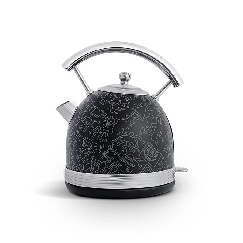 Schneider - Fashionista - Noir mat - Bouilloire Keith Haring sans fil - 1,7 L - 2200 W - miniature 3 - Zenkaa