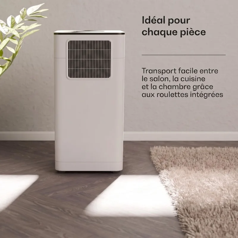 Climatiseur mobile - 9000 BTU - 3-en-1 - R290 - miniature 6 - Zenkaa