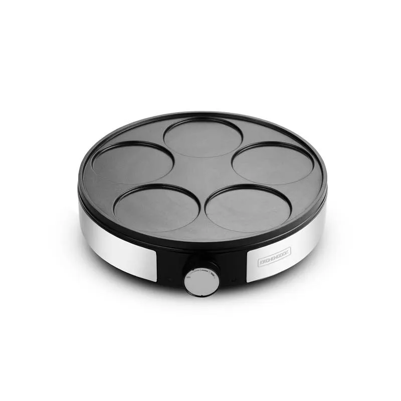 Kitchencook - MINICREPE NX - Crêpière électrique 5 mini crêpes - 1200 W - miniature 4 - Zenkaa