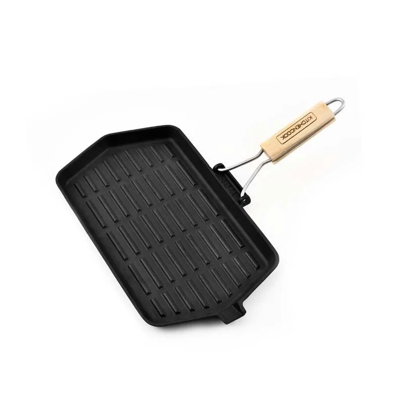 Kitchencook - GRILL3521A TFI - Grill rectangulaire fonte émaillée 35×21 cm - Tous feux induction - miniature 4 - Zenkaa