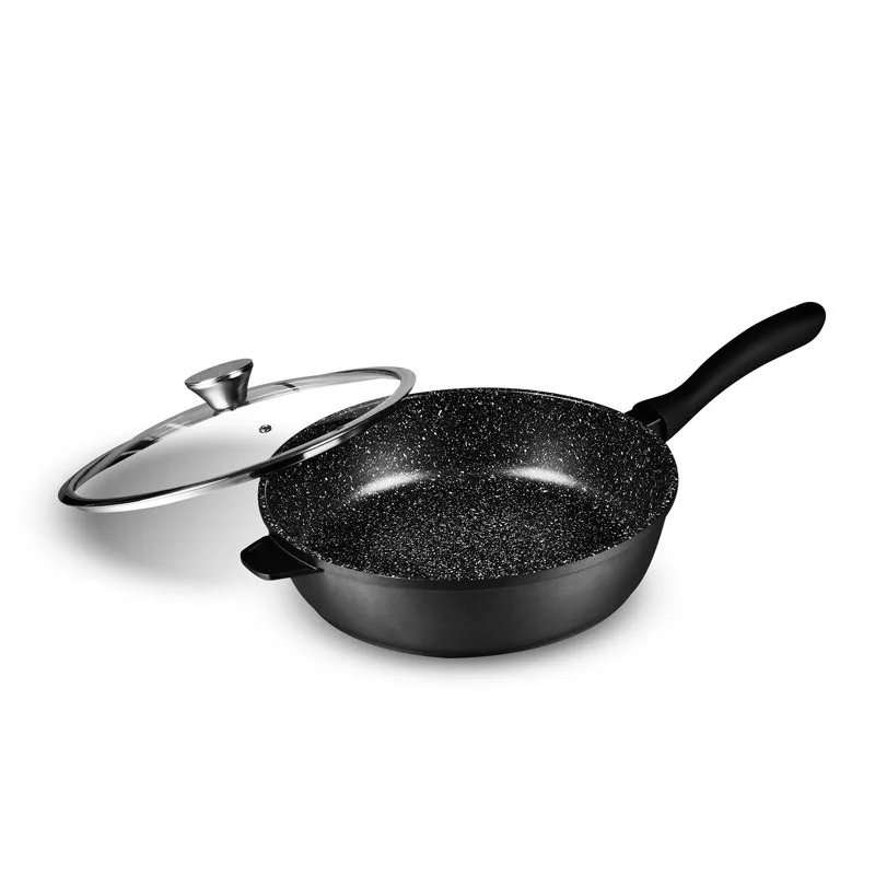 Sauteuse Fonte D'aluminium 24cm Avec Couvercle TFI CRISTAL - Reconditionné - miniature 2 - Zenkaa