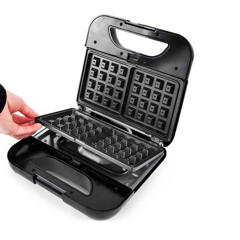 Sandwich maker 3en1 avec plaques anti adhésives MISTER K de Kitchencook - Reconditionné - miniature 8 - Zenkaa