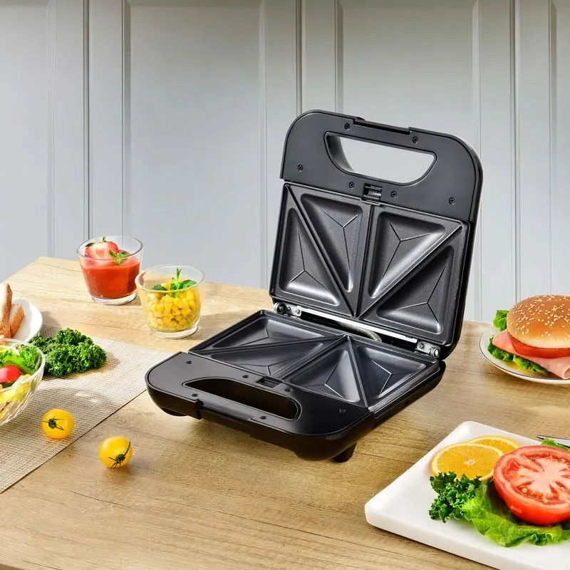 Sandwich maker 3en1 avec plaques anti adhésives MISTER K de Kitchencook - Reconditionné - miniature 4 - Zenkaa