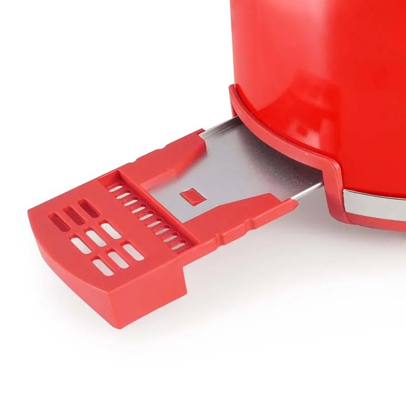 Kitchencook - RETRO TOAST RED - Rouge - Grille-pain rétro 2 fentes - 7 niveaux - 800 W - miniature 2 - Zenkaa