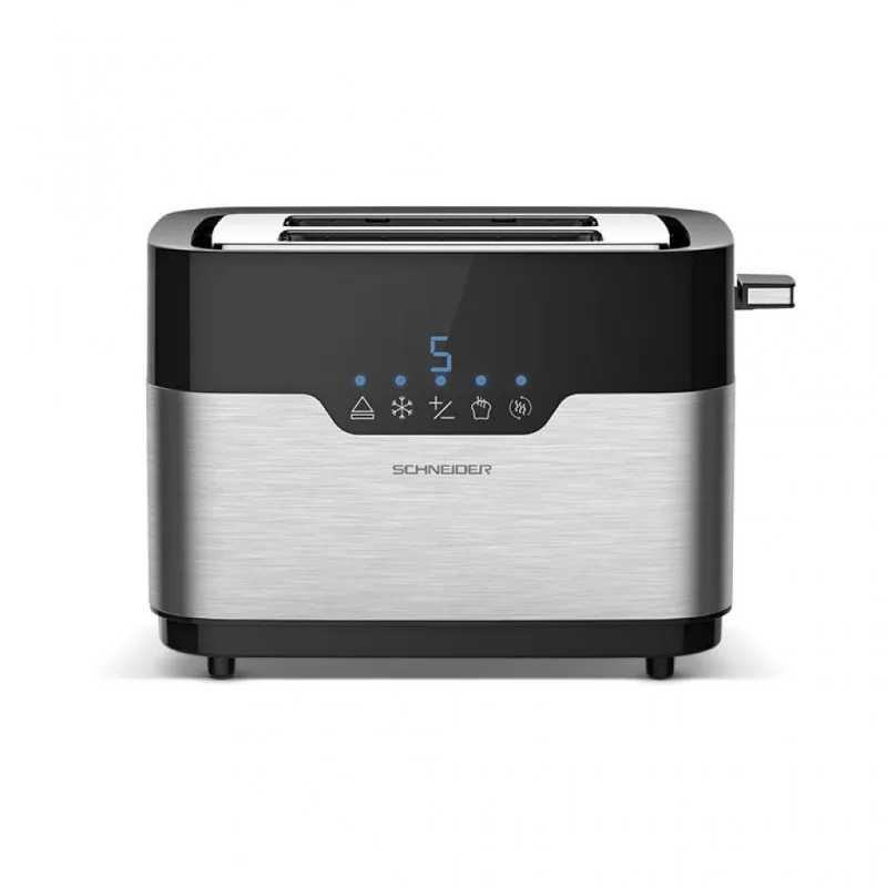 Schneider - SCTO22DX - Inox - Grille-pain 2 fentes tactile - Contrôle digital - 920 W - miniature 2 - Zenkaa