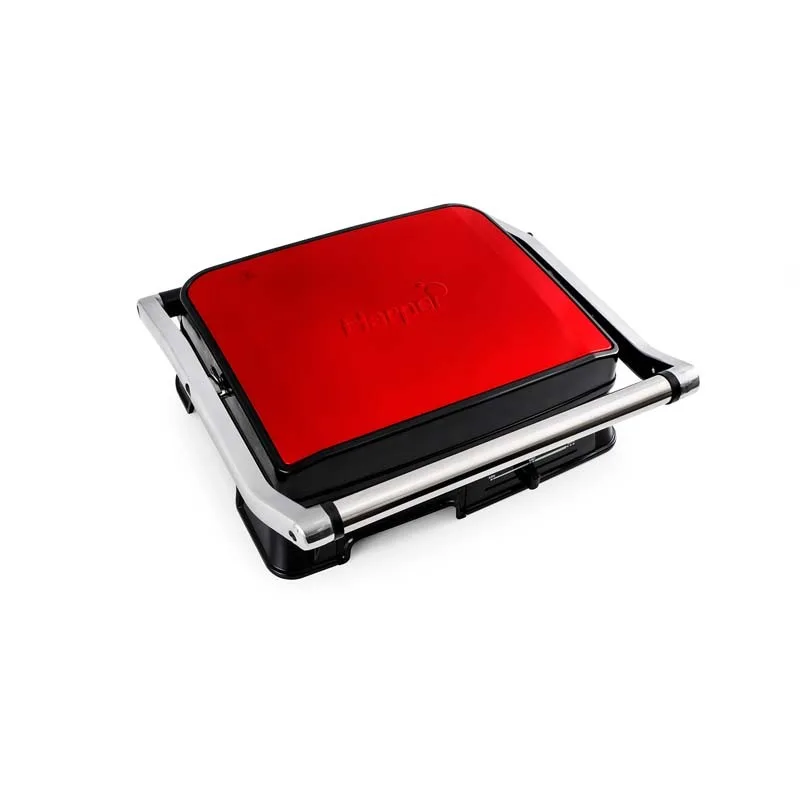 Harper - XGRILL_RED - Rouge - Grille-viande - 2000 W - Ouverture 180° - miniature 3 - Zenkaa