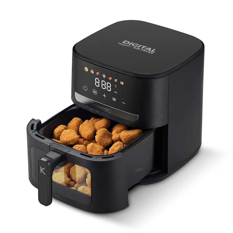 KitchenCook - AIRMED 7W - Friteuse à air 7L - 7 programmes - miniature 5 - Zenkaa