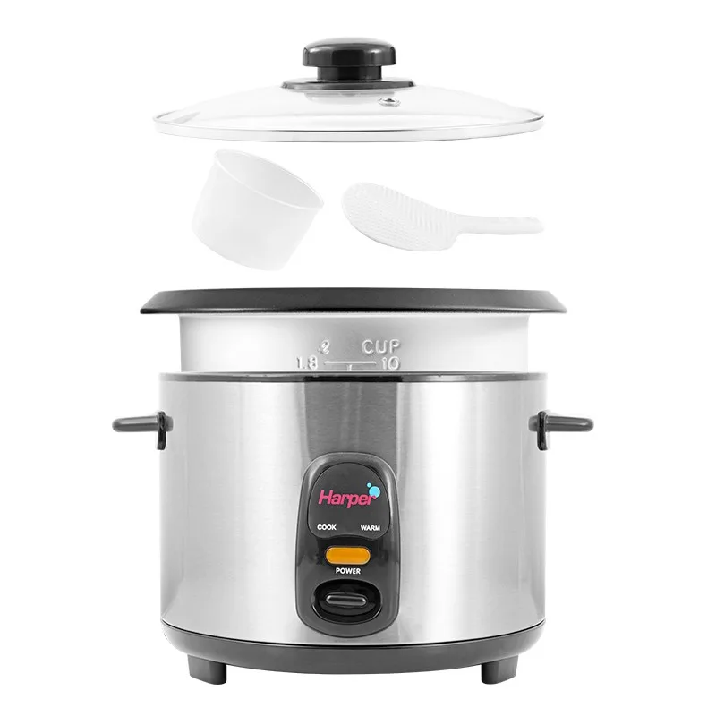Cuiseur à riz HRC181 inox de Harper - Reconditionné - miniature 2 - Zenkaa