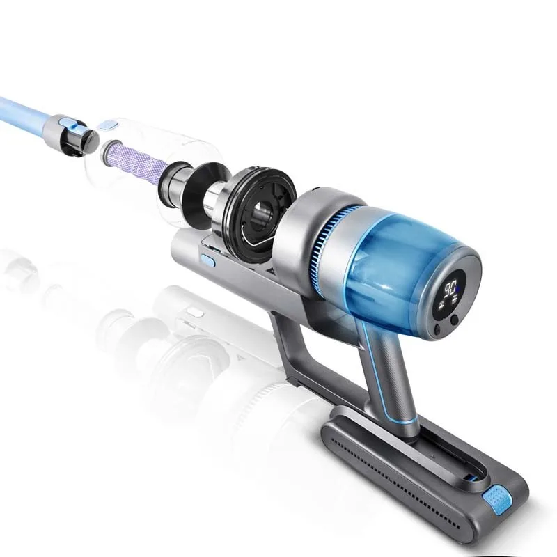 Vortex - F45 - Bleu - Aspirateur balai sans fil - 450W - 55 min - miniature 10 - Zenkaa