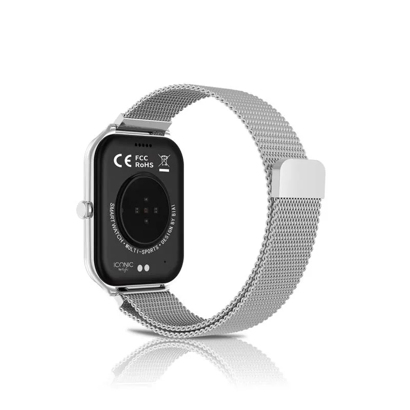 Iconic by Yoghi - INWATCH AMOLED - Montre connectée - bracelet métallique ultra slim - Écran AMOLED - IP68 - miniature 2 - Zenkaa