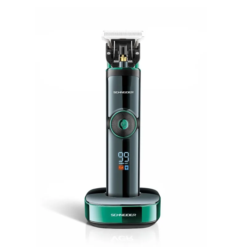 Schneider - Lame d’Argent 4 - Tondeuse barbe cheveux sans fil - Station charge - miniature 4 - Zenkaa