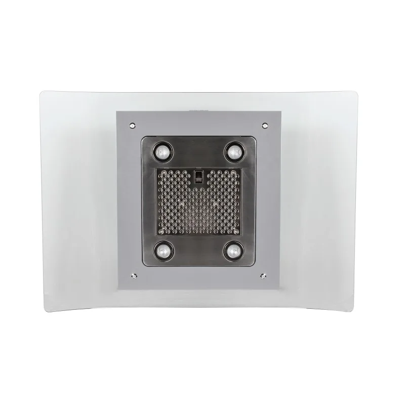 De Dietrich - DHD365XP1 - Blanc - Hotte murale décor - 700 m³/h - 3 vitesses - 4 lampes - miniature 3 - Zenkaa
