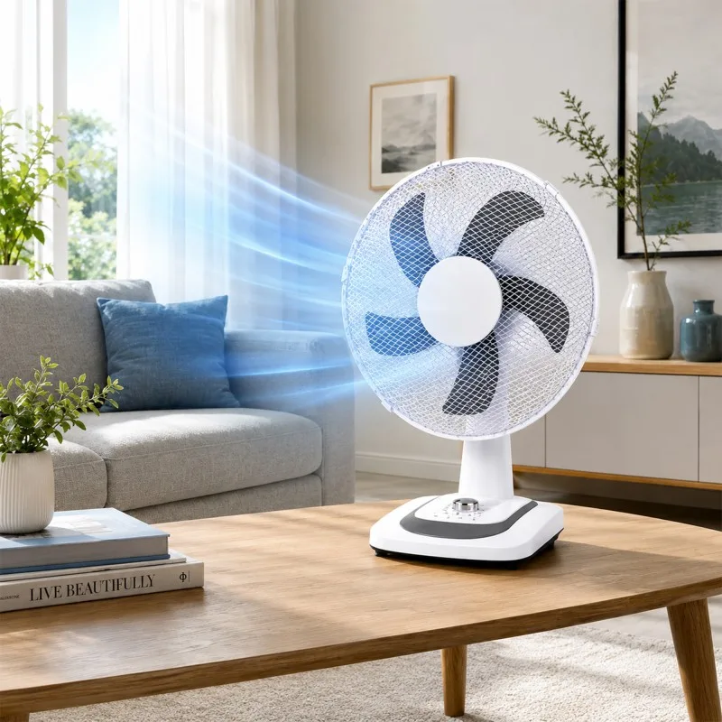 Ventilateur de Table 40 cm – 50W avec Minuteur - miniature 2 - Zenkaa
