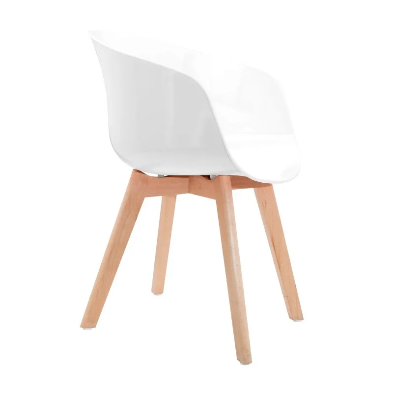 FAUTEUIL AVEC PIEDS EN BOIS DE HÊTRE MODÈLE SPIRIT DE GASOLINE - miniature 2 - Zenkaa