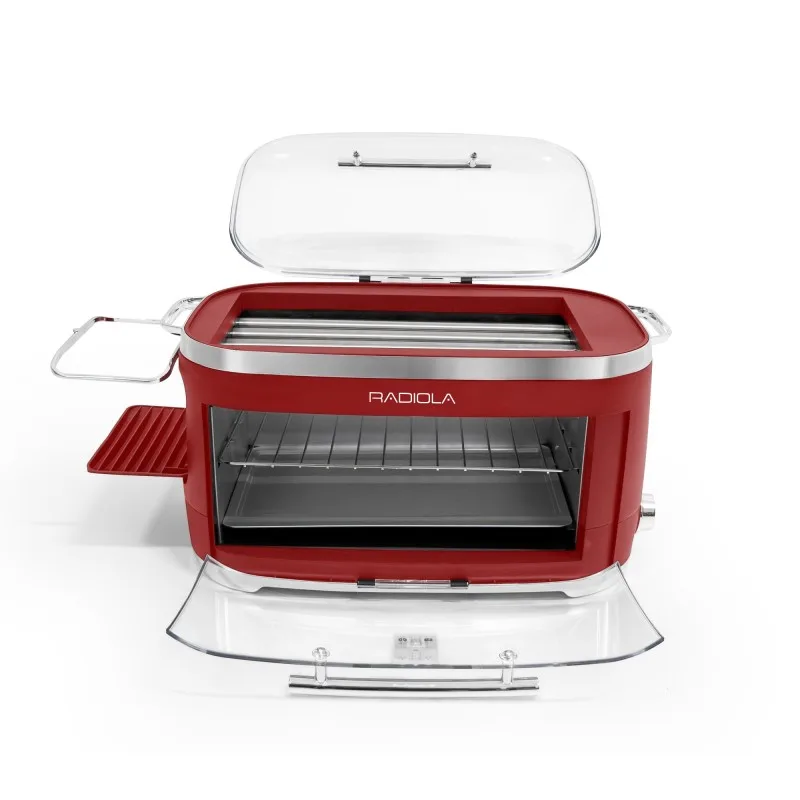 Radiola - DOGDOG RED - Machine à hot-dogs - 5 rouleaux chauffants - Chauffe-pain - 260 W - miniature 6 - Zenkaa