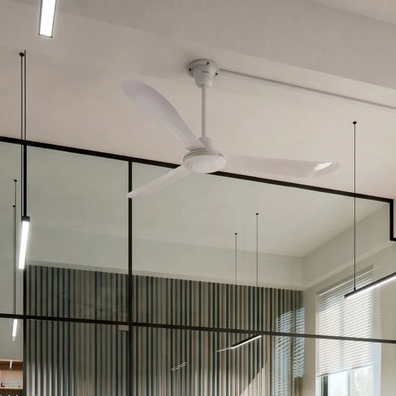 Brasseur d'air plafond - 140 cm - 100 W - 5 vitesses - Télécommande - miniature 5 - Zenkaa