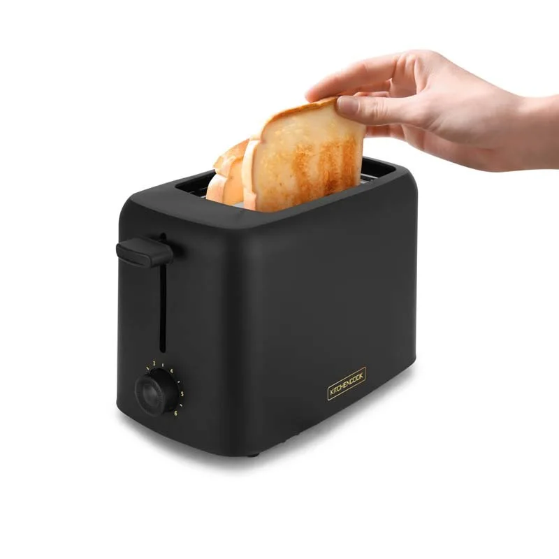 Kitchencook - MATT_TOAST - Noir mat - Grille-pain 2 larges fentes - 6 niveaux - 650 W - miniature 7 - Zenkaa