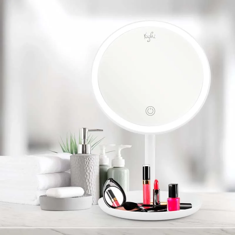 Yoghi - BE LITE Miroir bluetooh LED tactile avec micro et haut parleur - miniature 5 - Zenkaa