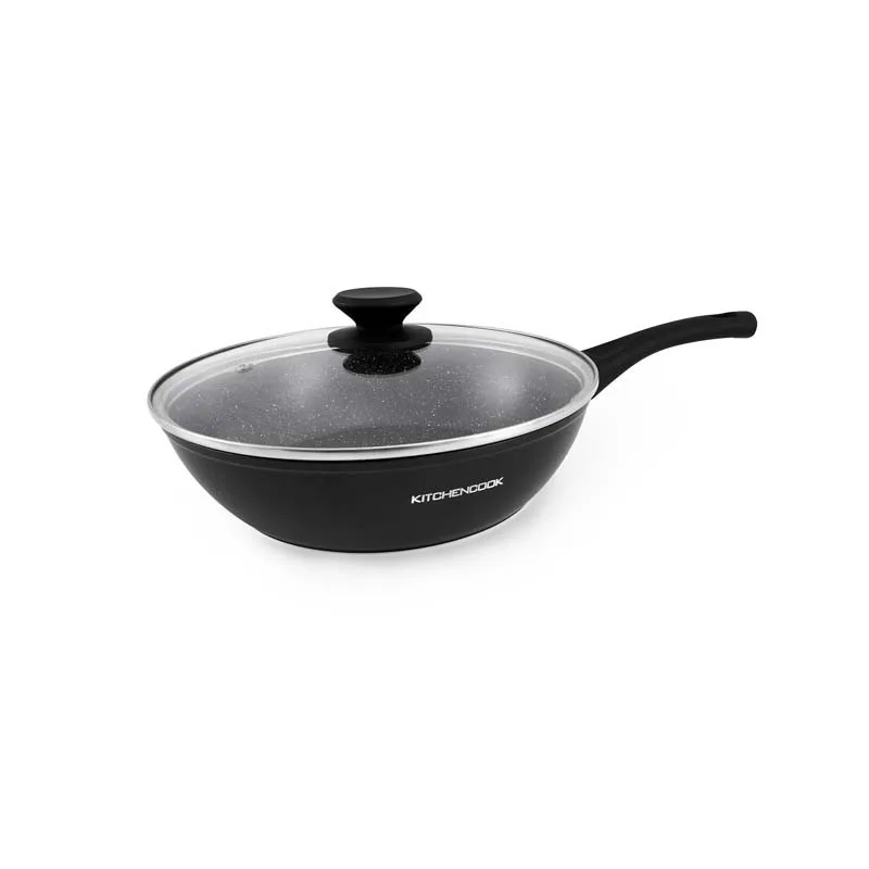 Sauteuse aluminium forgé anti adhésif 26cm TFI BOHEME Kitchencook - miniature 3 - Zenkaa