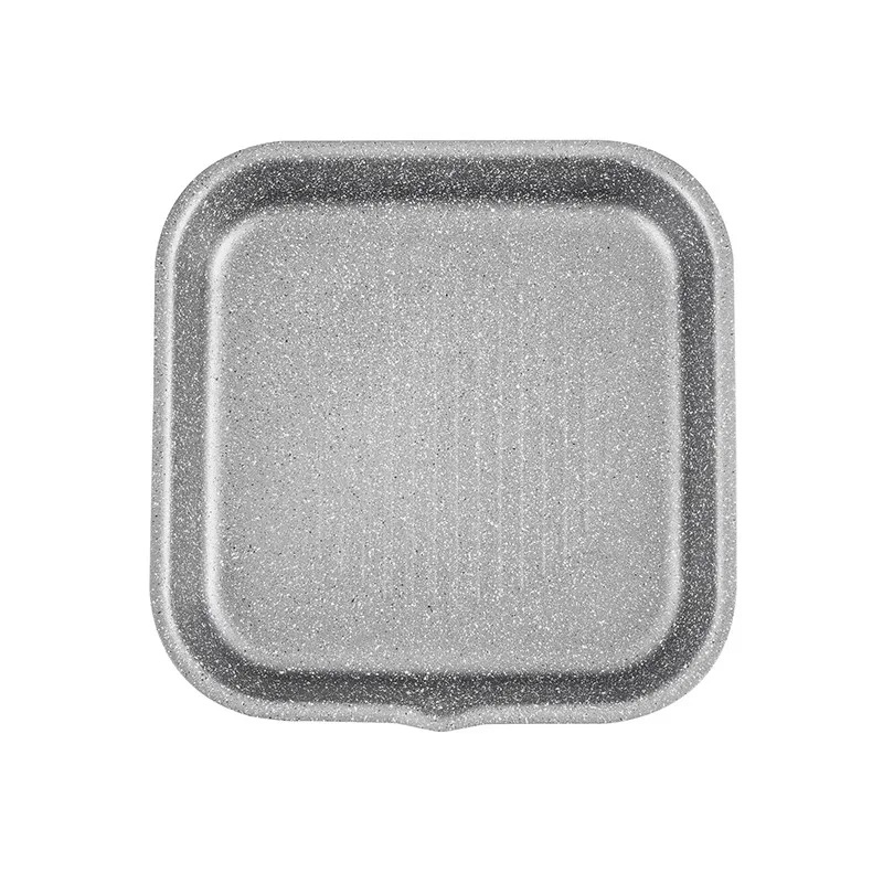 Grill aluminium anti adhésif 24cm TFI GENESIS gris Durand Dupont - miniature 3 - Zenkaa