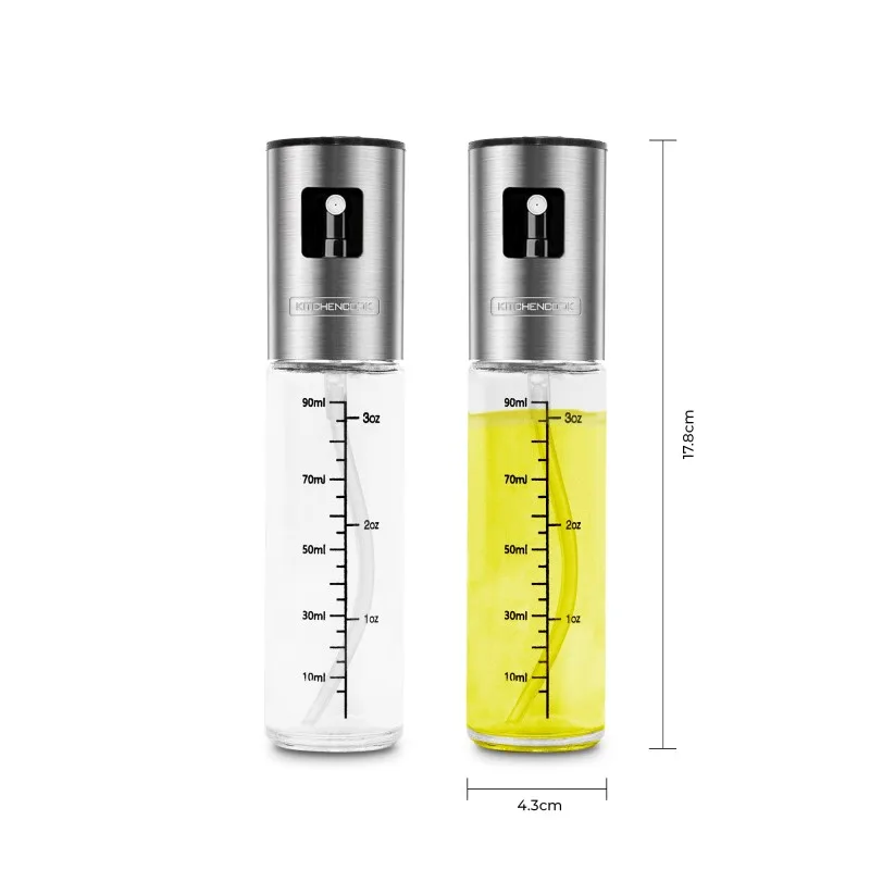 Kitchencook - SPRAY90 - Spray huile verre 90 ml acier inoxydable - miniature 2 - Zenkaa