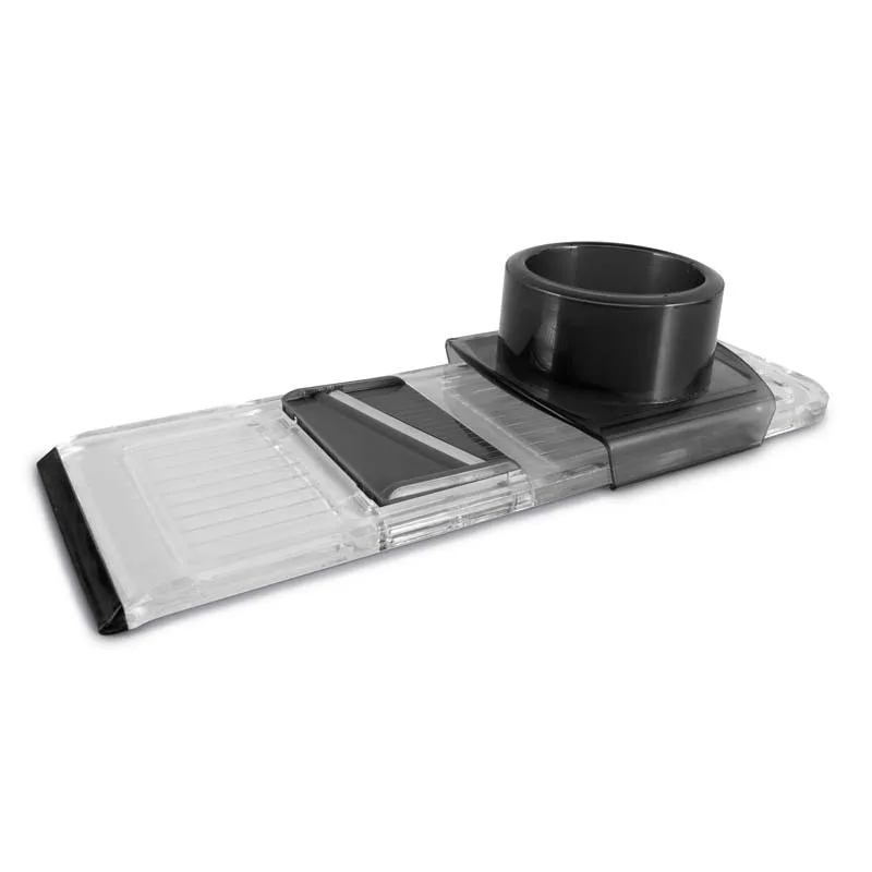 Kitchencook - K-SLICE - Gris - Mandoline manuelle multifonction 7 en 1 - 6 lames - miniature 4 - Zenkaa