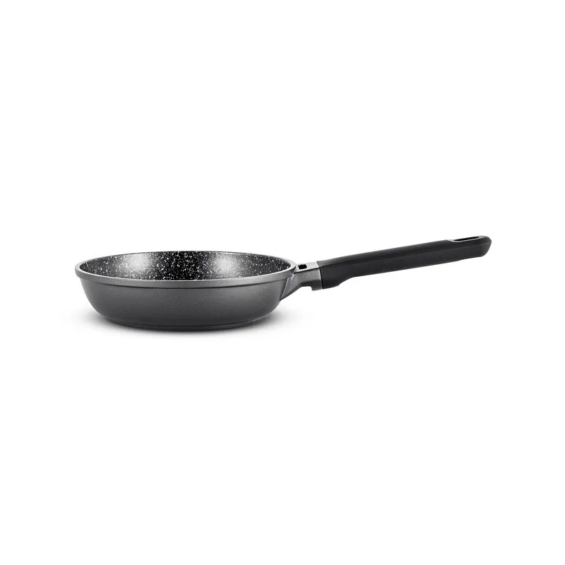 Poêle TFI En Fonte D'aluminium Effet Pierre 20cm 1.2L Anti-Adhesif - miniature 3 - Zenkaa