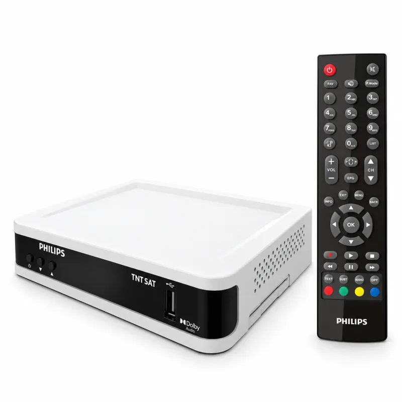 Philips - Neovius 3 - Décodeur TNT par satellite - HD 1080p - Enregistrement USB - miniature 2 - Zenkaa