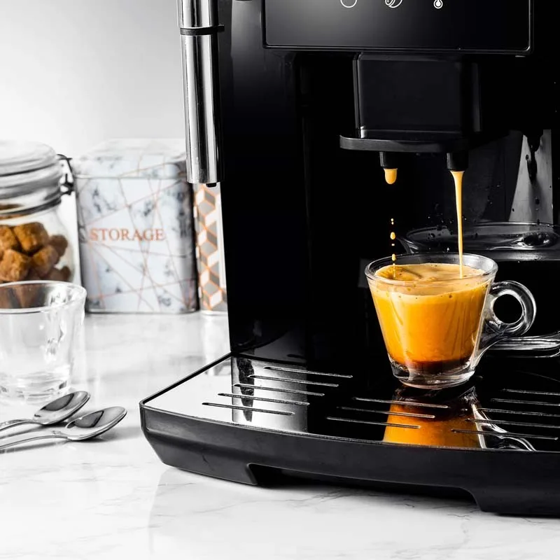 Machine à expresso 19 bars avec broyeur et buse à lait COFIX LATTE Kitchencook - miniature 6 - Zenkaa
