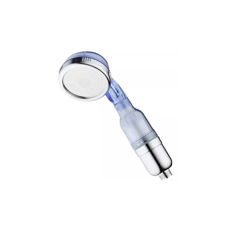 Herzberg - HG-8024 - Transparent et Argent - Douchette ionique - Filtration minérale - miniature 2 - Zenkaa