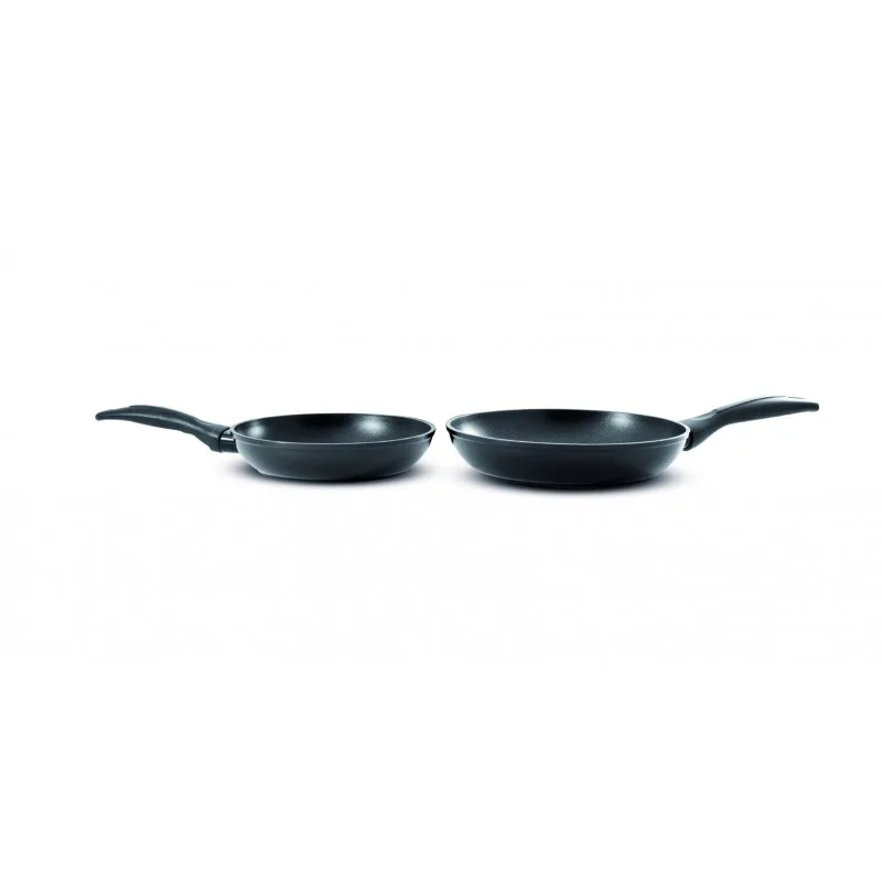 SET DE 2 POÊLES ANTIADHESIVES EN ALLUMINIUM FORGE 22CM ET 26 CM JONASSE DURAND DUPONT - Zenkaa