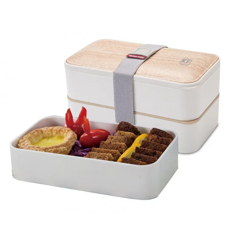 Kitchen-Friday KWOOD2 - Lunch box 2 compartiments 1200 ml - miniature 4 - Zenkaa