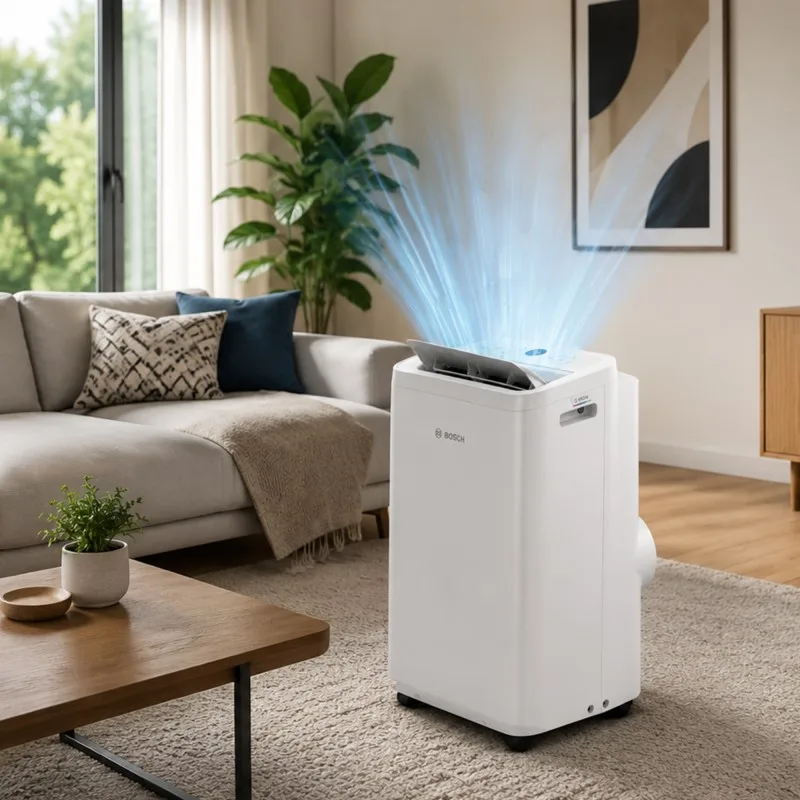 Bosch - Cool 2000 - 9000 BTU - Climatiseur portable - LED - miniature 2 - Zenkaa