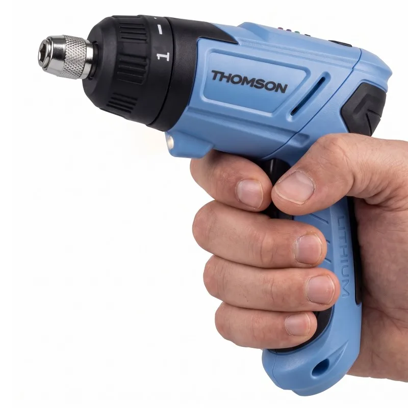 THOMSON - VIO SCREWDRIV - Visseuse sans fil 4V - mallette de transport - Poignée rotative - 16 embouts - miniature 8 - Zenkaa