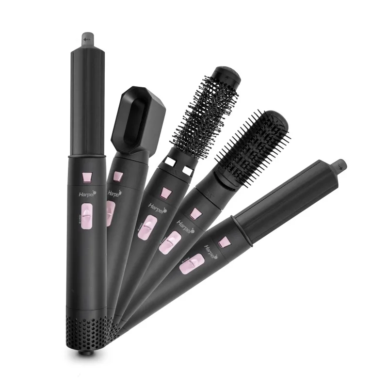 Harper - AIRPRO4T BLACK - Noir - Brosse Soufflante 5 en 1 - 1000 W - 3 Températures - miniature 3 - Zenkaa